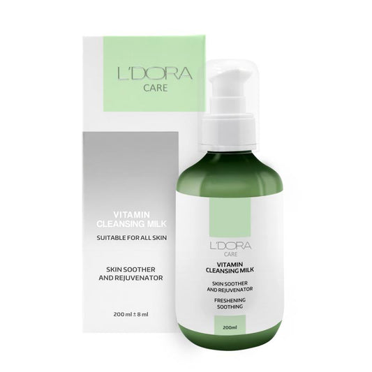 L'DORA CARE VITAMIN CLEANSING MILK, 200 ml