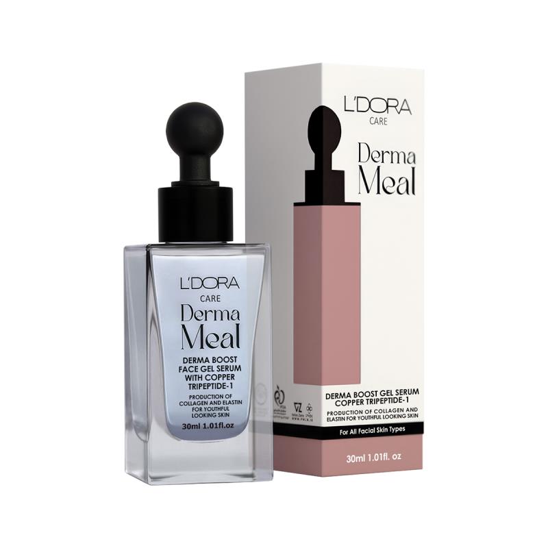 L'DORA CARE DERMA BOOST FACE GEL SERUM WITH COPPER TRIPEPTIDE-1