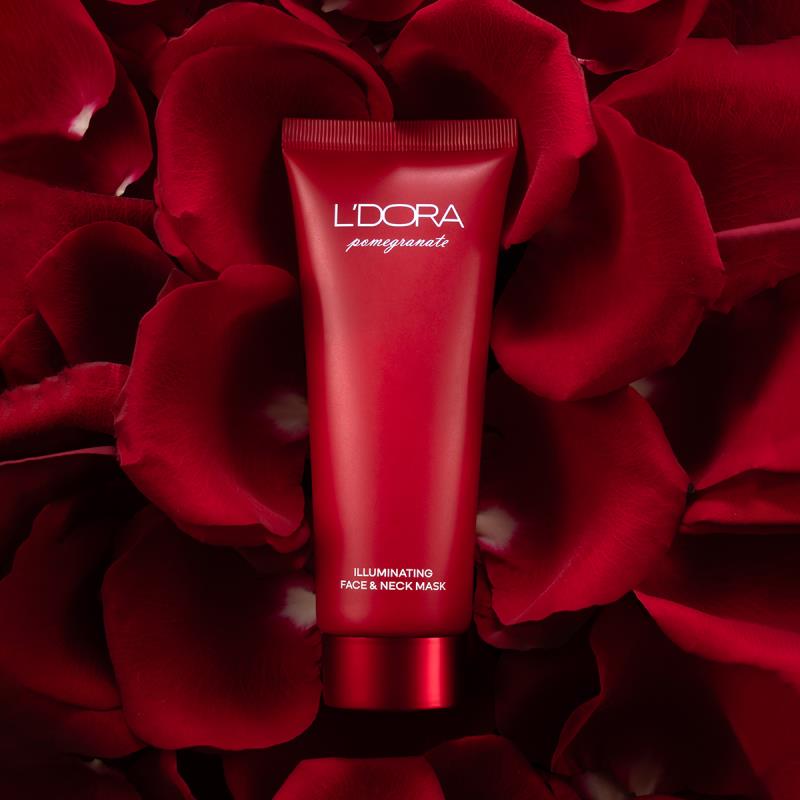L DORA POMEGRANATE ILLUMINATING FACE NECK MASK 100ml L DORA BEAUTY l-dora-pomegranate-illuminating-face-neck-mask-100ml-l-dora-beauty