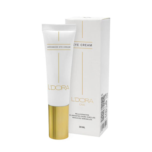 L'DORA CARE REJUVENATING, ANTI-DARK CIRCLE, AND REDUCING WRINKLES EYE CREAM, 30 ml