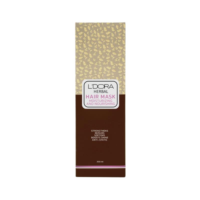 L'DORA ELLIX HERBAL MOISTURIZING & NOURISHING HAIR MASK, 200 ml