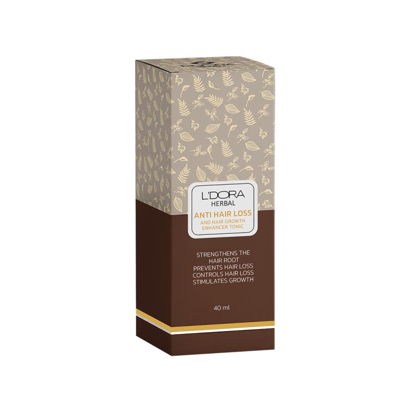 L'dora Herbal Hair Strengthening and Anti-Hair Loss Tonic 40ml