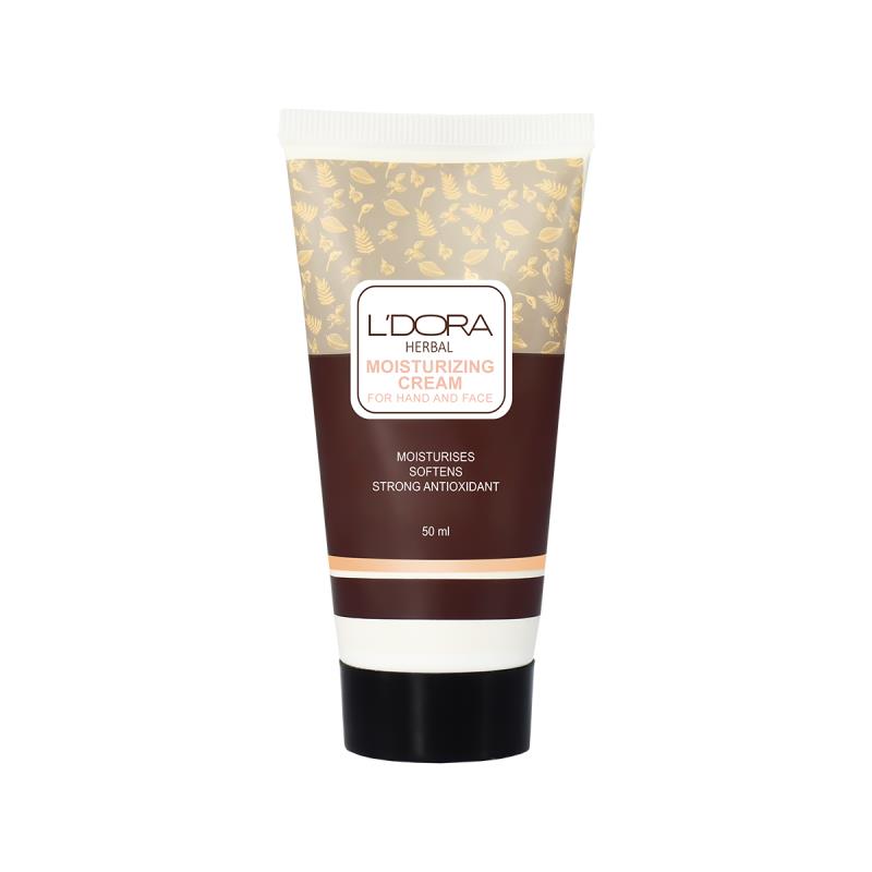 L'DORA ELLIX HERBAL MOISTURIZING CREAM FOR HAND AND FACE, 50ml