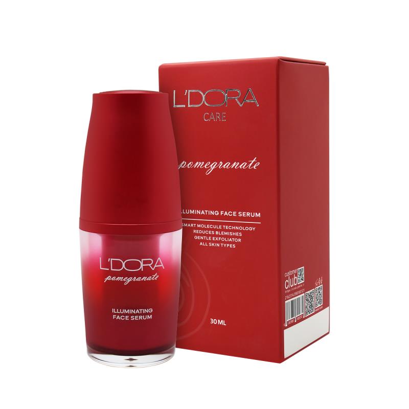 L DORA POMEGRANATE ILLUMINATING FACE SERUM 30ml L DORA BEAUTY l-dora-pomegranate-illuminating-face-serum-30ml-l-dora-beauty