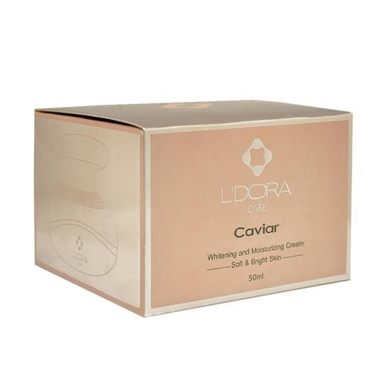 کرم روشن کننده و مرطوب کننده عصاره خاویار L'DORA Care 50ml