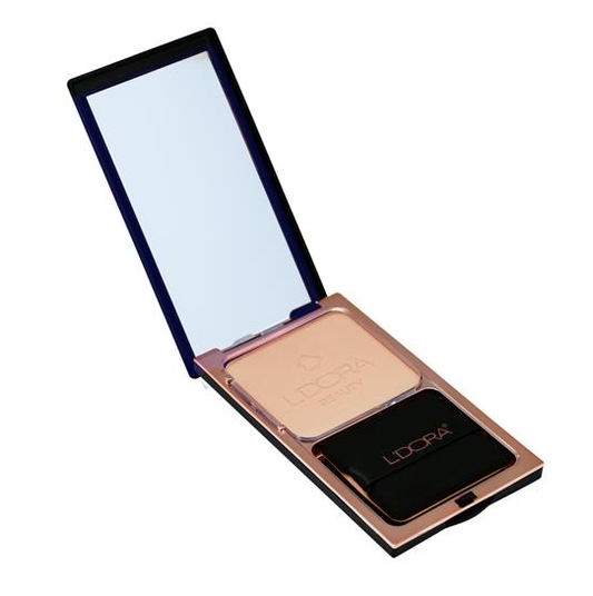 L'DORA BEAUTY CAKE FOUNDATION CONTAINING COLLAGEN AND VITAMIN E, WITH PAD , NO.LC71, 16g