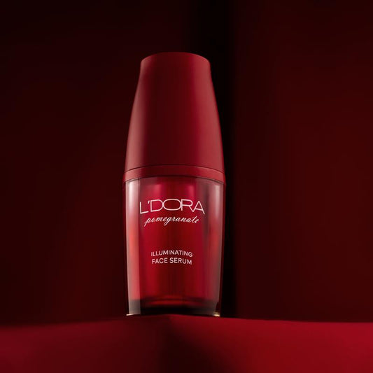 L'DORA POMEGRANATE ILLUMINATING FACE SERUM 30ml