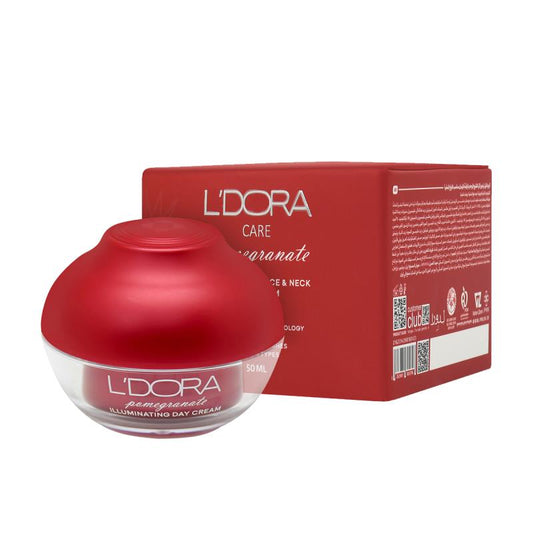 L'DORA POMEGRANATE ILLUMINATING FACE & NECK (DAY CREAM) 50ml