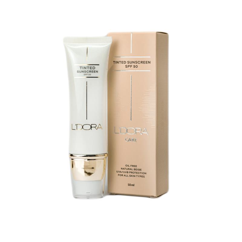 L’DORA CARE TINTED SUNSCREEN CREAM SPF 50, 50ML