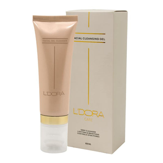 L'DORA CARE FACIAL CLEANSING GEL CONTAINING VITIS VINIFER FRUIT EXTEACT WITH MASSAGER 100ml