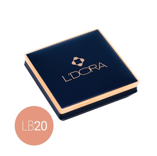 BLUSHER COMPACT L'DORA BEAUTY، NO. LB20،18 گرم