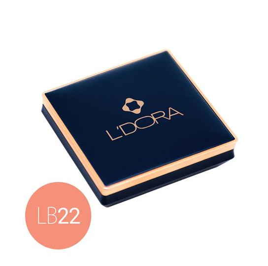 L'DORA BEAUTY COMPACT BLUSHER, NO. LB22, 18 gr