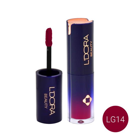 رژ لب نیمه مات L'DORA LIQUID، NO. LG14