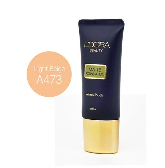 L'DORA MATTE FOUNDATION NO. A473، 30 میلی لیتر